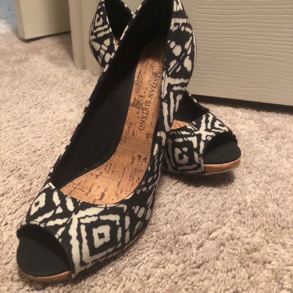 Black and white heels!